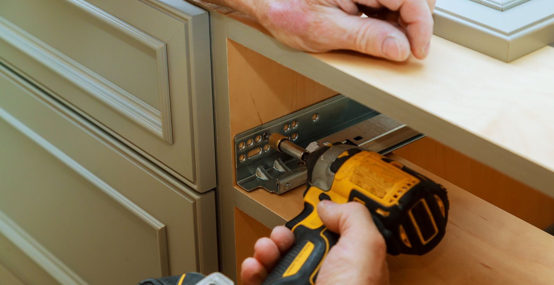 mister-remodel-carpentry-services-cabinetry-work-fastening-door-slide