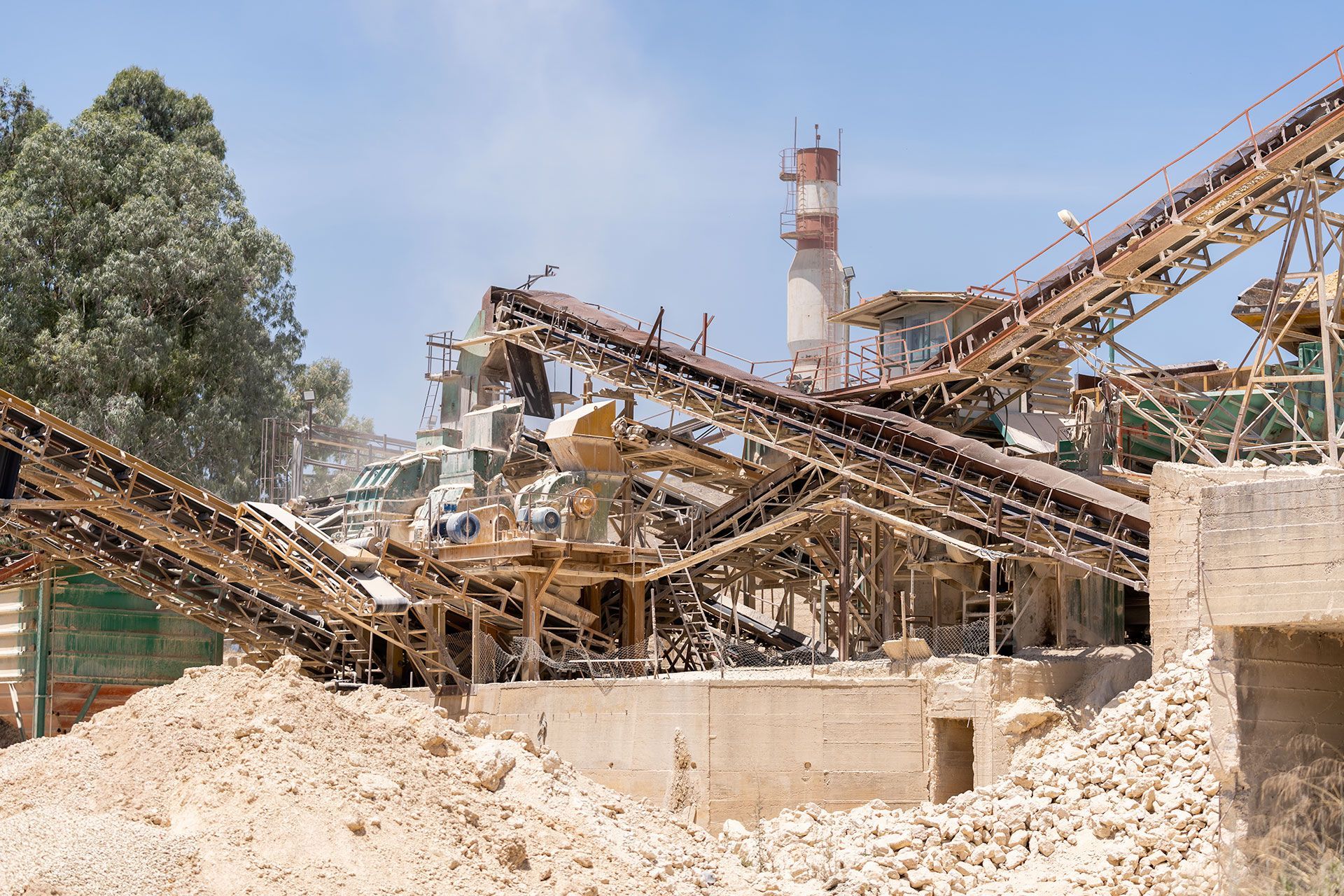 Inerti ed aggregati di cava