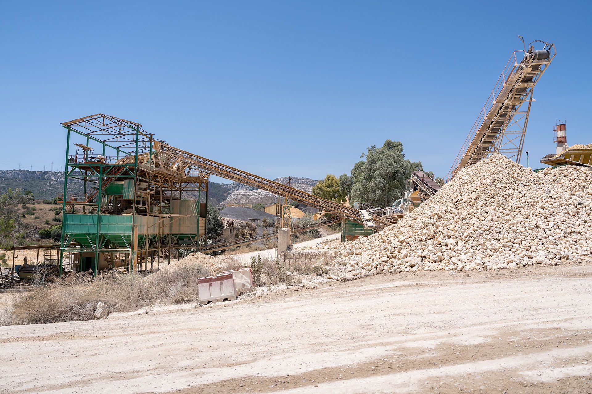 ciclo produttivo degli inerti