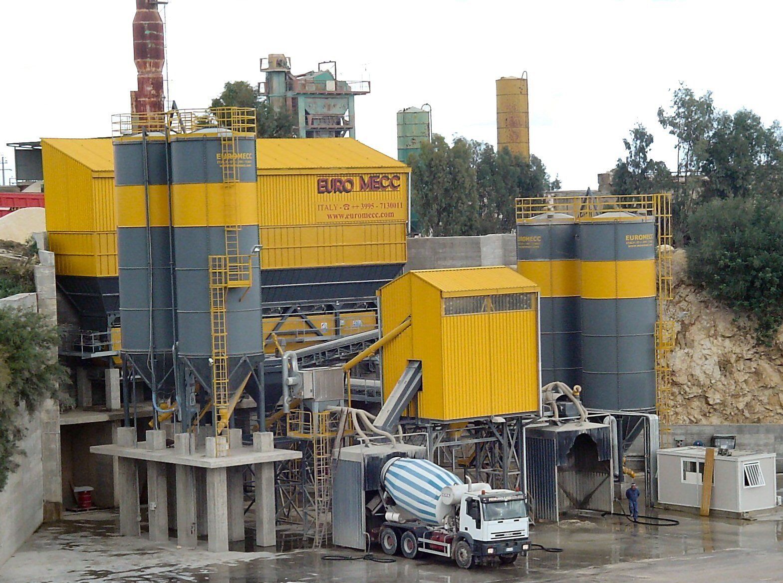 Impianto calcestruzzo