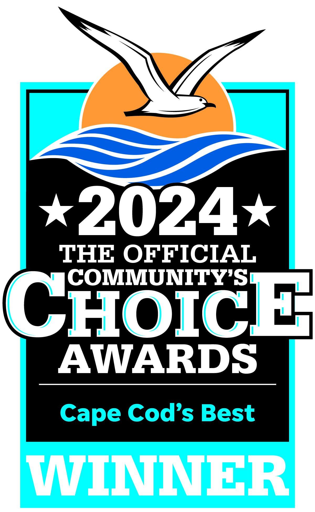 The official community 's choice awards cape cod 's best winner
