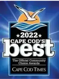 A sign that says 2022 cape cod 's best