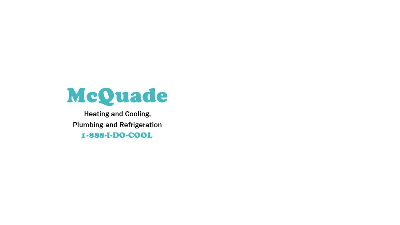 Mcquade Logo With Phone — Sterling Heights, MI — McQuade Heating & Cooling Plumbing & Refrigeration
