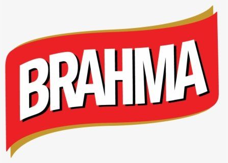 Brahma beer logo: White text