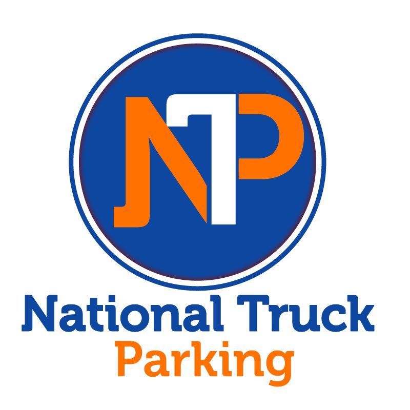Logo for National Truck Parking, featuring the letters 