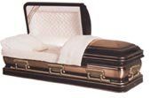 semi-precious metal caskets
