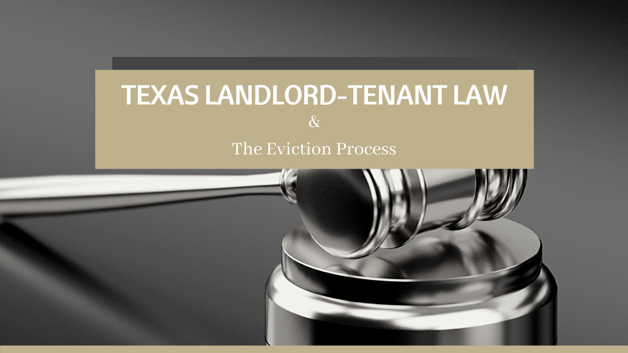 Texas Landlord-Tenant Law & The Eviction Process - Article Banner
