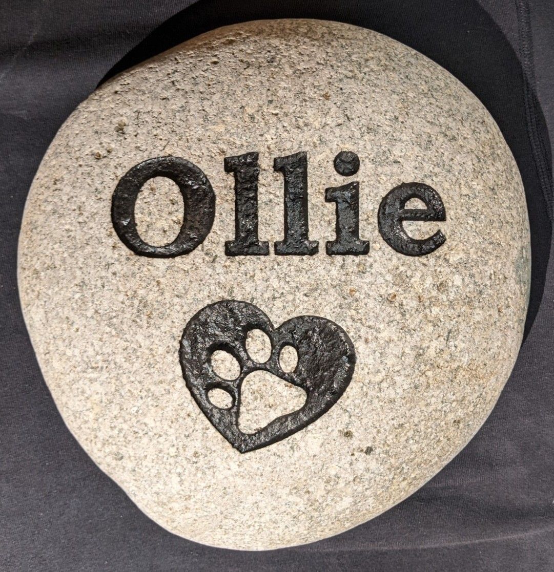 River Rock Ollie | Fort Collins, CO | Precious Memories Pet Cemetery and Crematory
