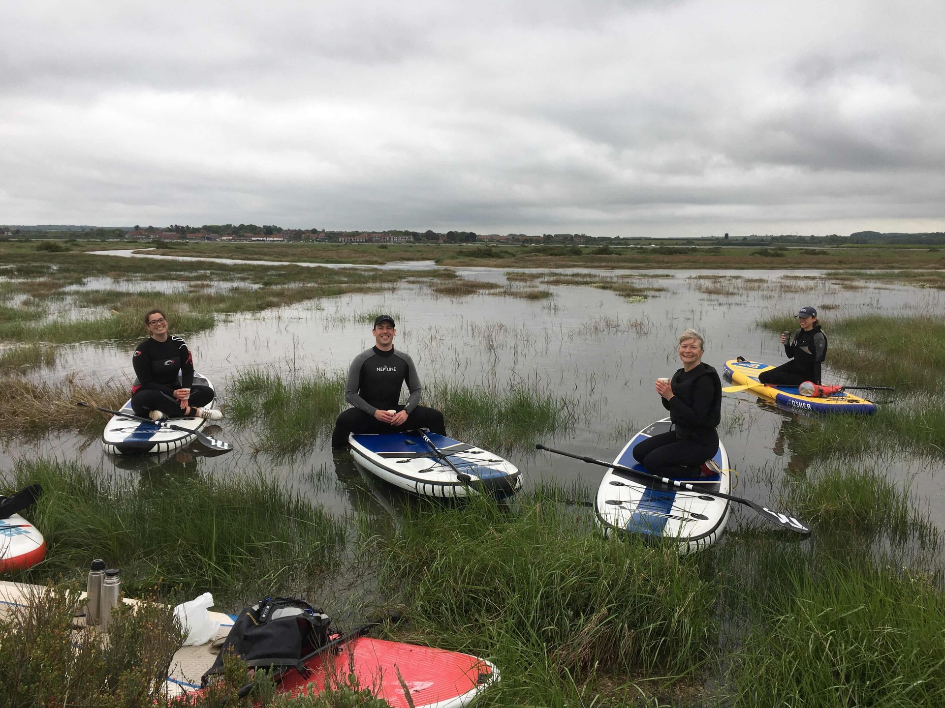 Paddle boarding Norfolk Coast