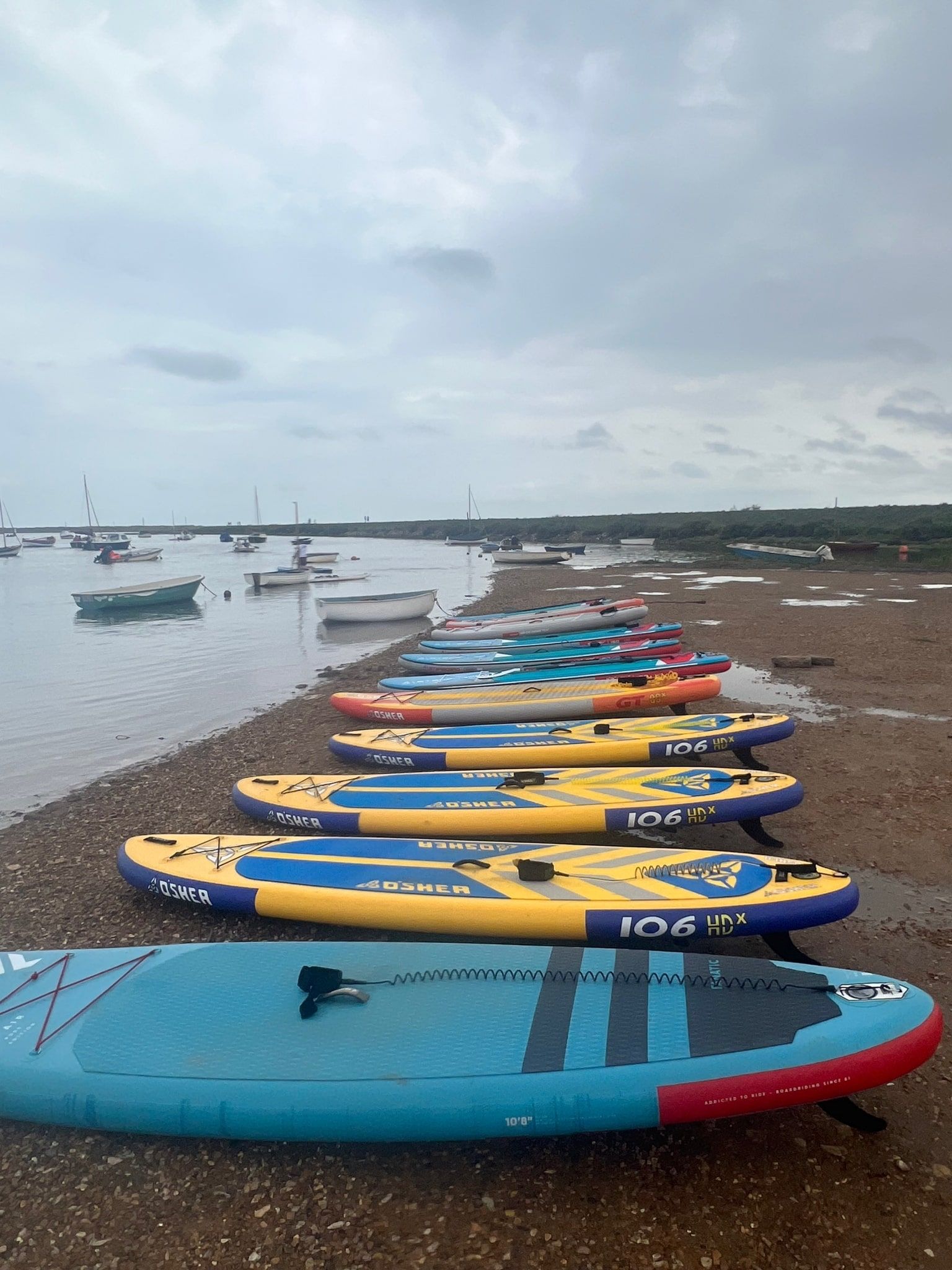 Burnham overy Staithe paddle boards