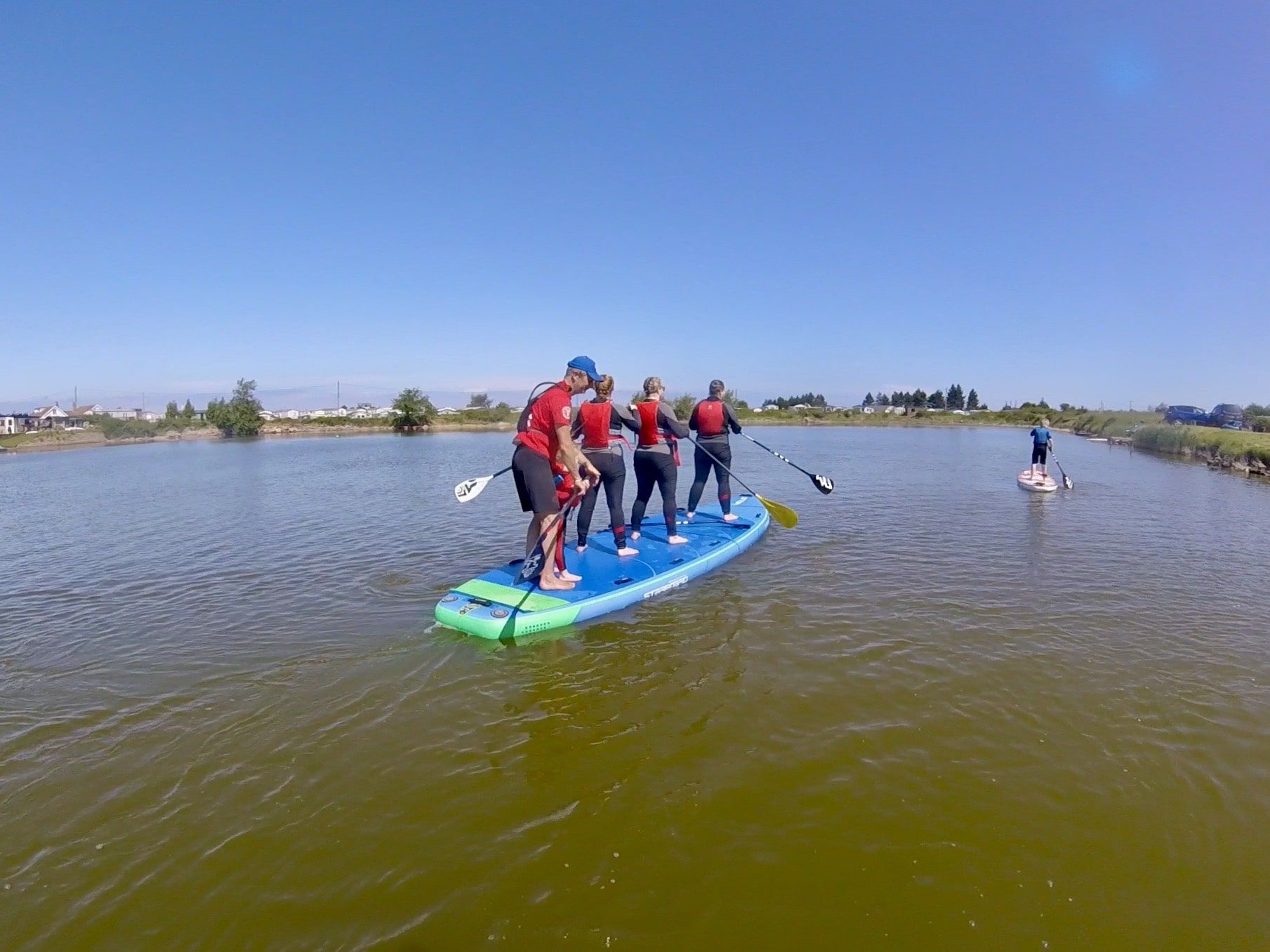 Lake Paddle boarding with North Norfolk Paddleboards