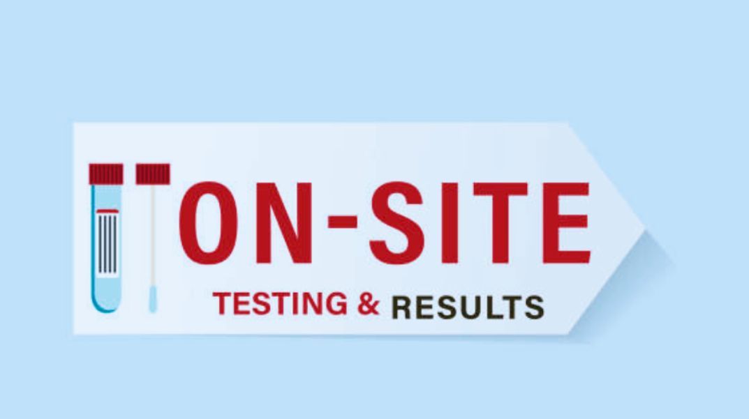 On-site Testing and Results Logo