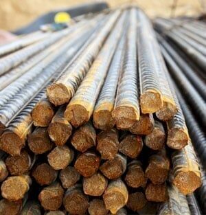 Pile of Steel Rods