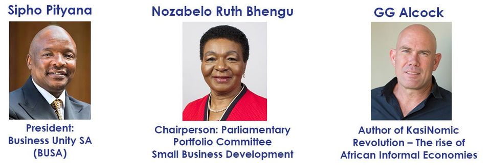 Key note speakers at SMi Small Business Indaba