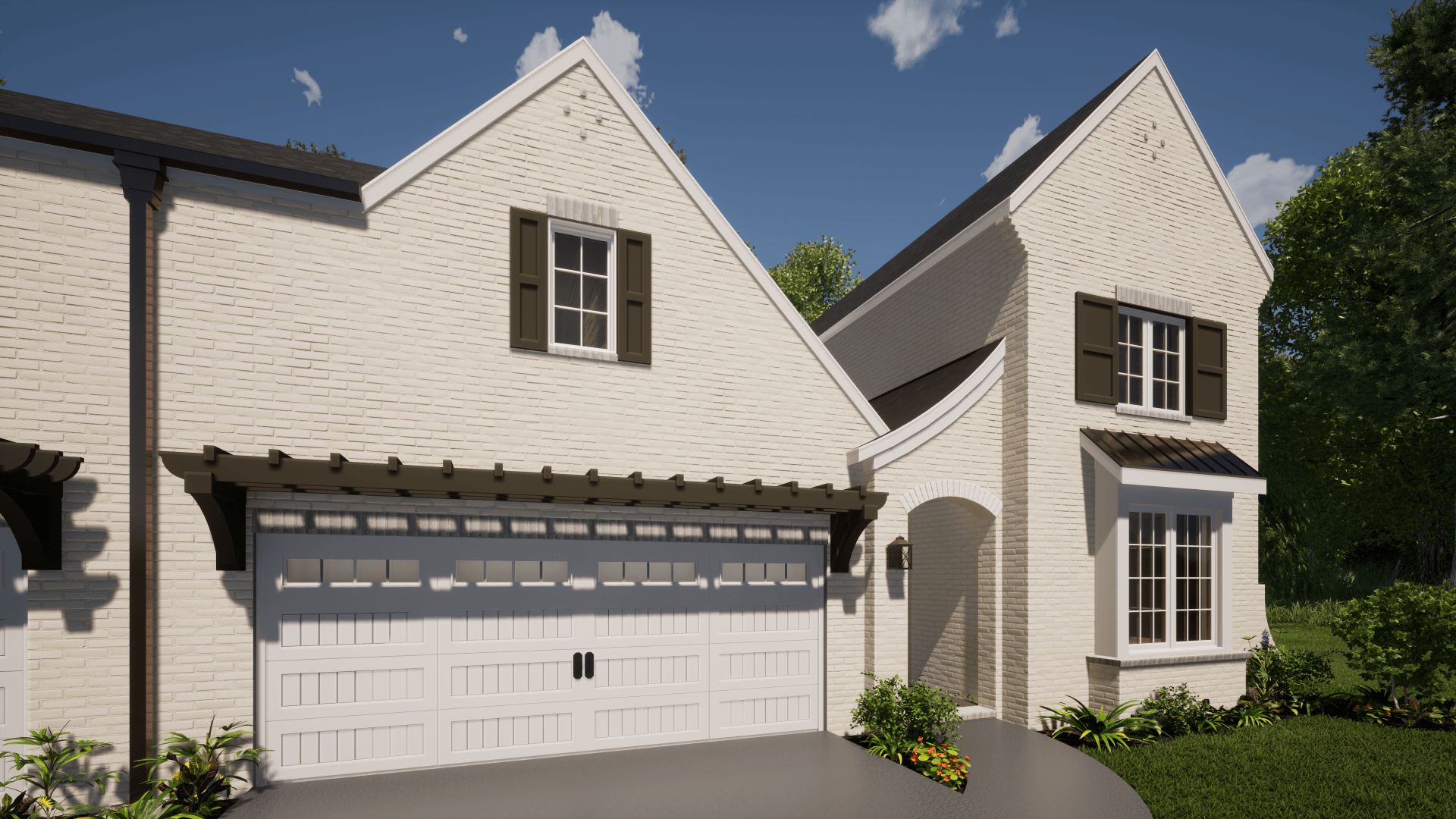 Rendering D for New Twin Homes in Clubview