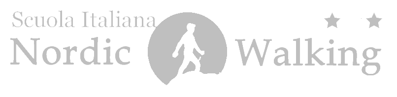 A logo for nordic walking scuola italiana