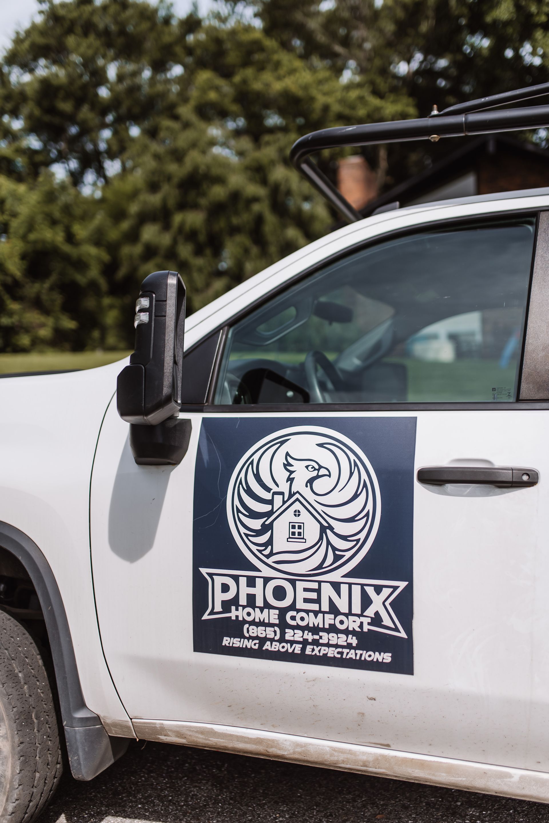 Conversation with the HVAC technician with the old lady client