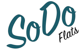 Sodo Flats logo.