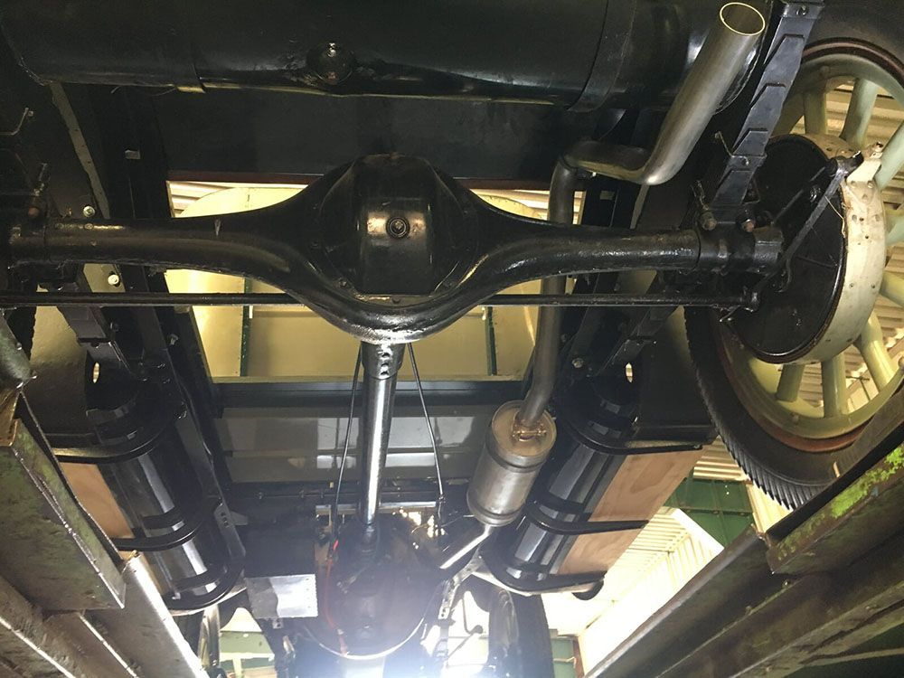 Vintage car Engine — Wodonga Exhaust Centre in Wodonga, VIC