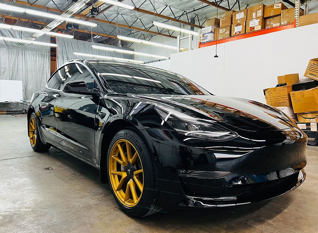 ceramic coating tesla