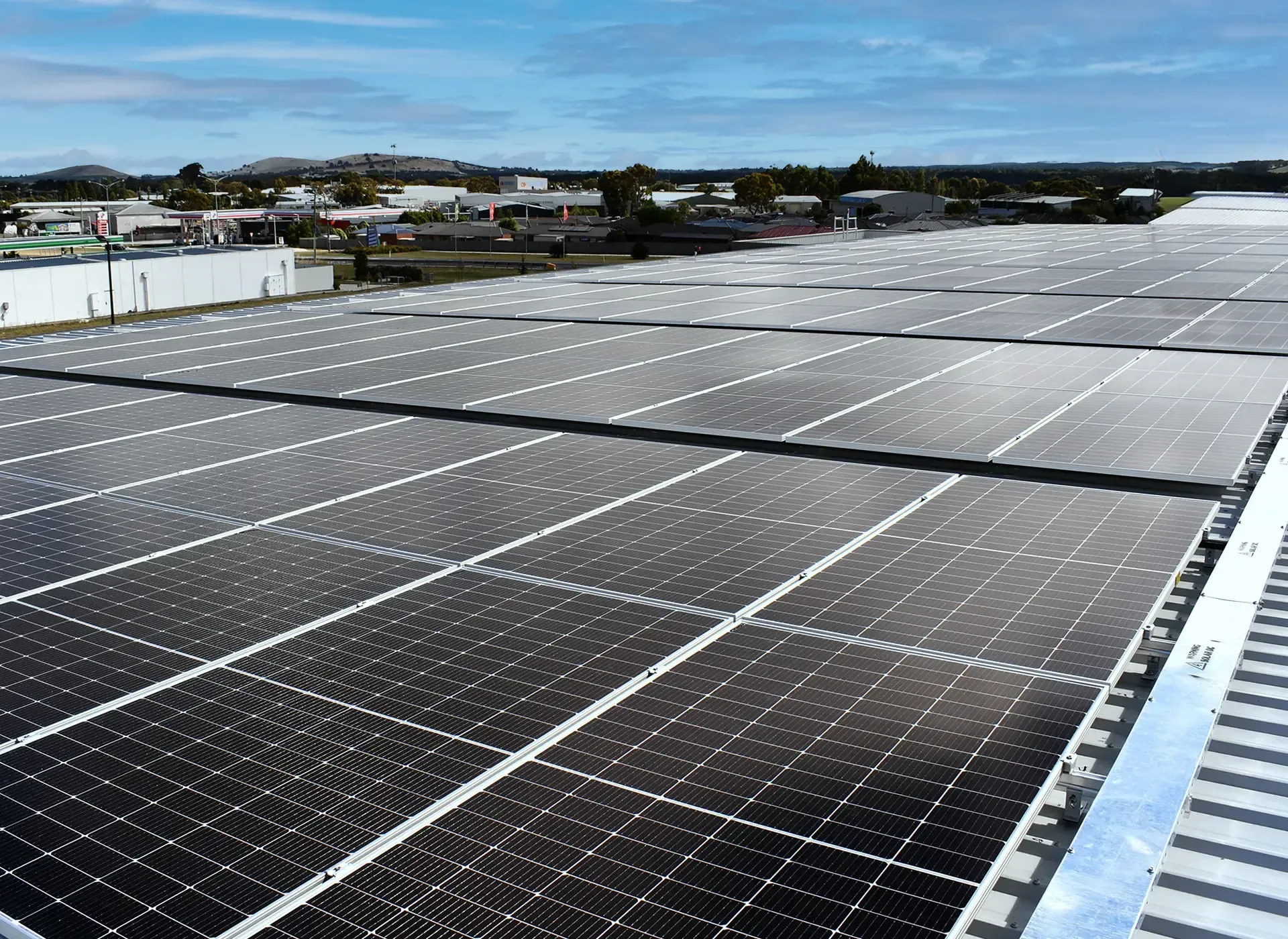 Commercial Solar Installation Ballarat Isuzu by Ballarat Solar Group