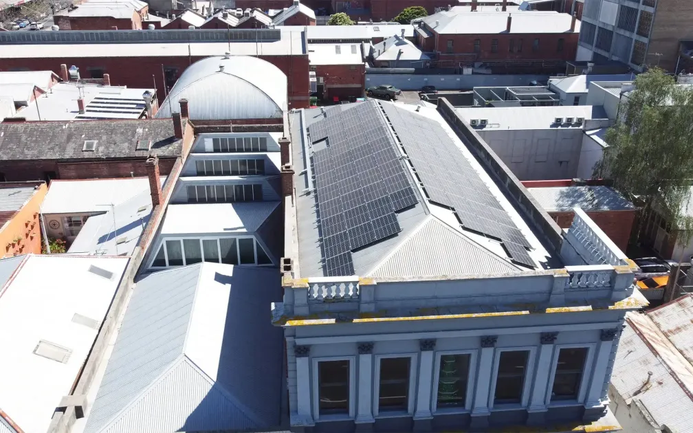 Commercial solar installation in Ballarat