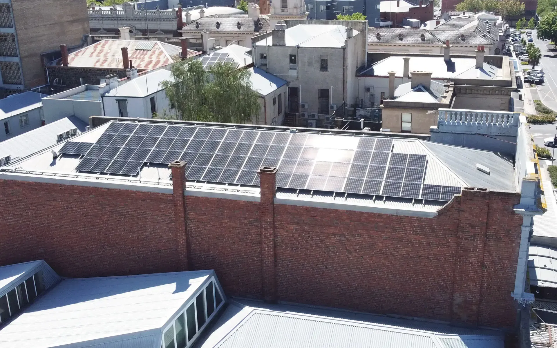 commercial Solar Panel Installation for Colliers Real Estate Ballarat completed by Ballarat Solar Group