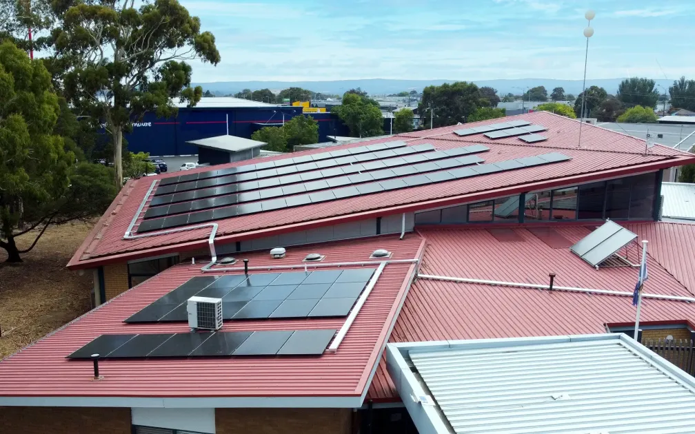 Commercial solar installation in Ballarat