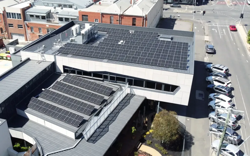 Commercial solar installation in Ballarat