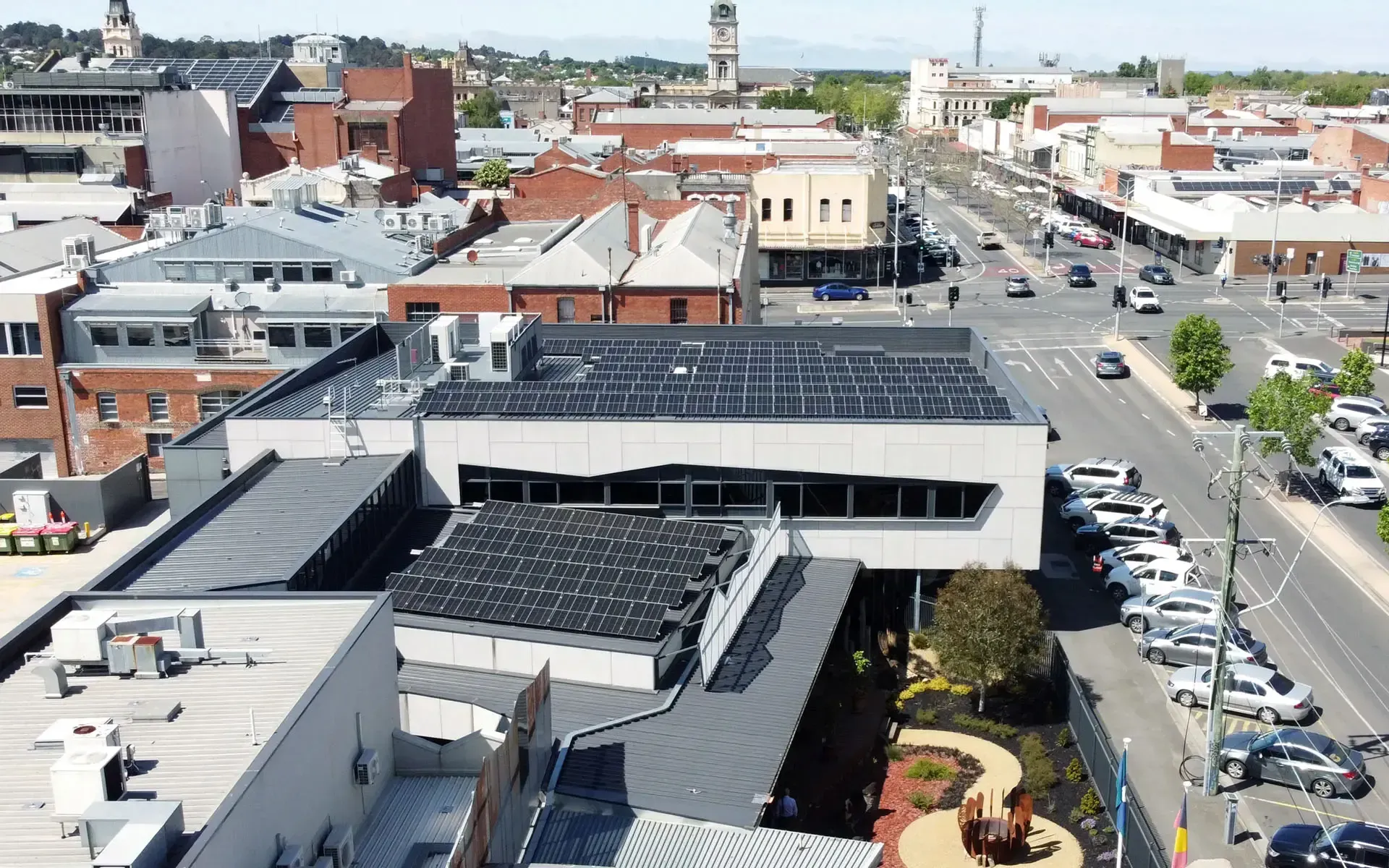commercial Solar Panel Installation for Ballarat & District Aboriginal Co-Operative (BADAC) completed by Ballarat Solar Group