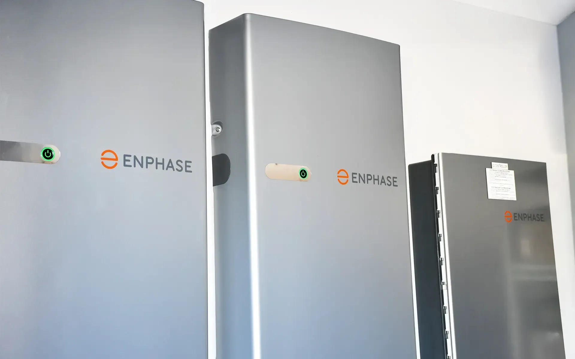 Enphase solar system with Tindo panels, IQ8 microinverters, 20kWh battery system and controller unit in Dereel Victoria