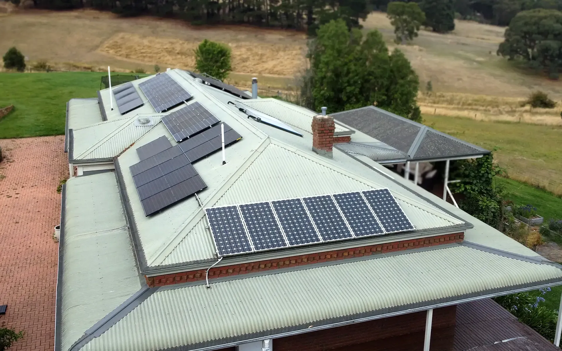 Residential solar installation in Glen Park
