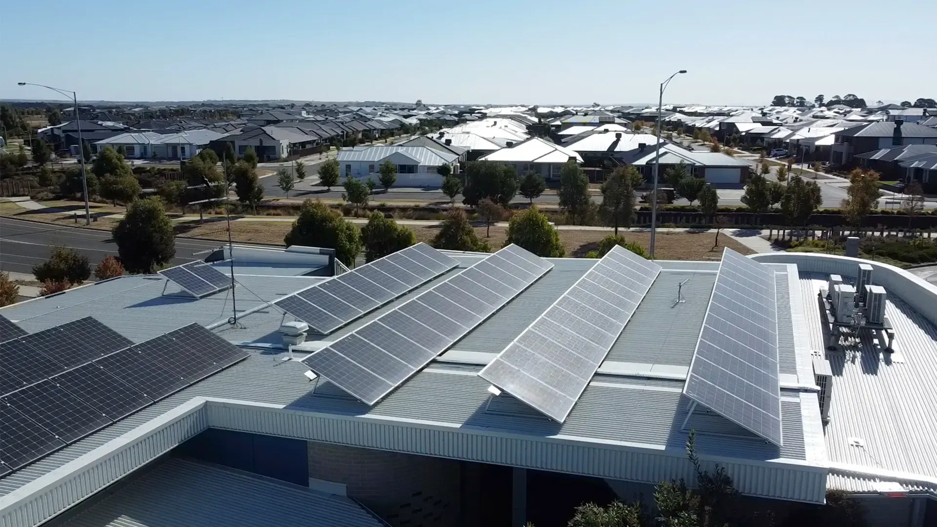 Commercial Solar Installation Lucas Community Hub by Ballarat Solar Group