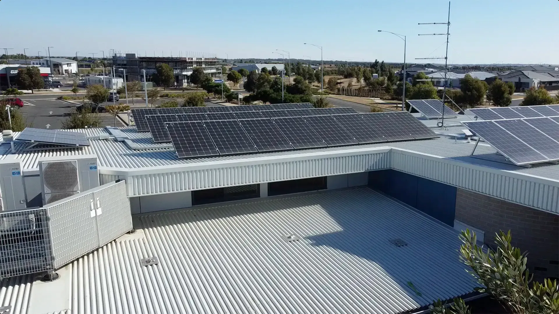 Commercial Solar Installation Lucas Community Hub by Ballarat Solar Group