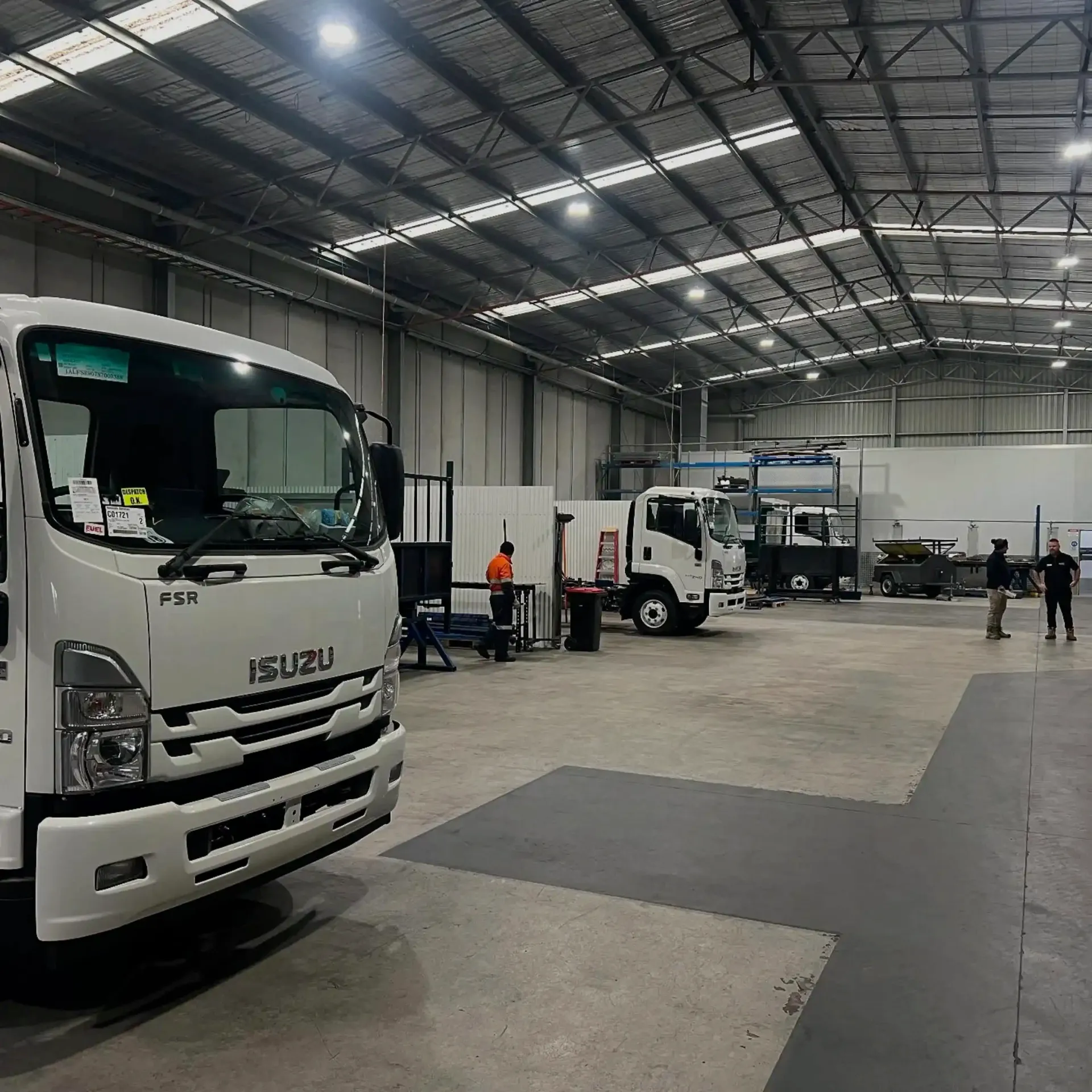 Large industrial solar PV installation in Ballarat