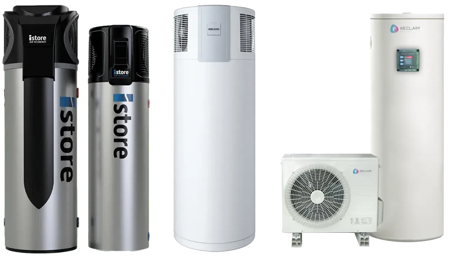 A heat pump water heater unit ready to install in Ballarat