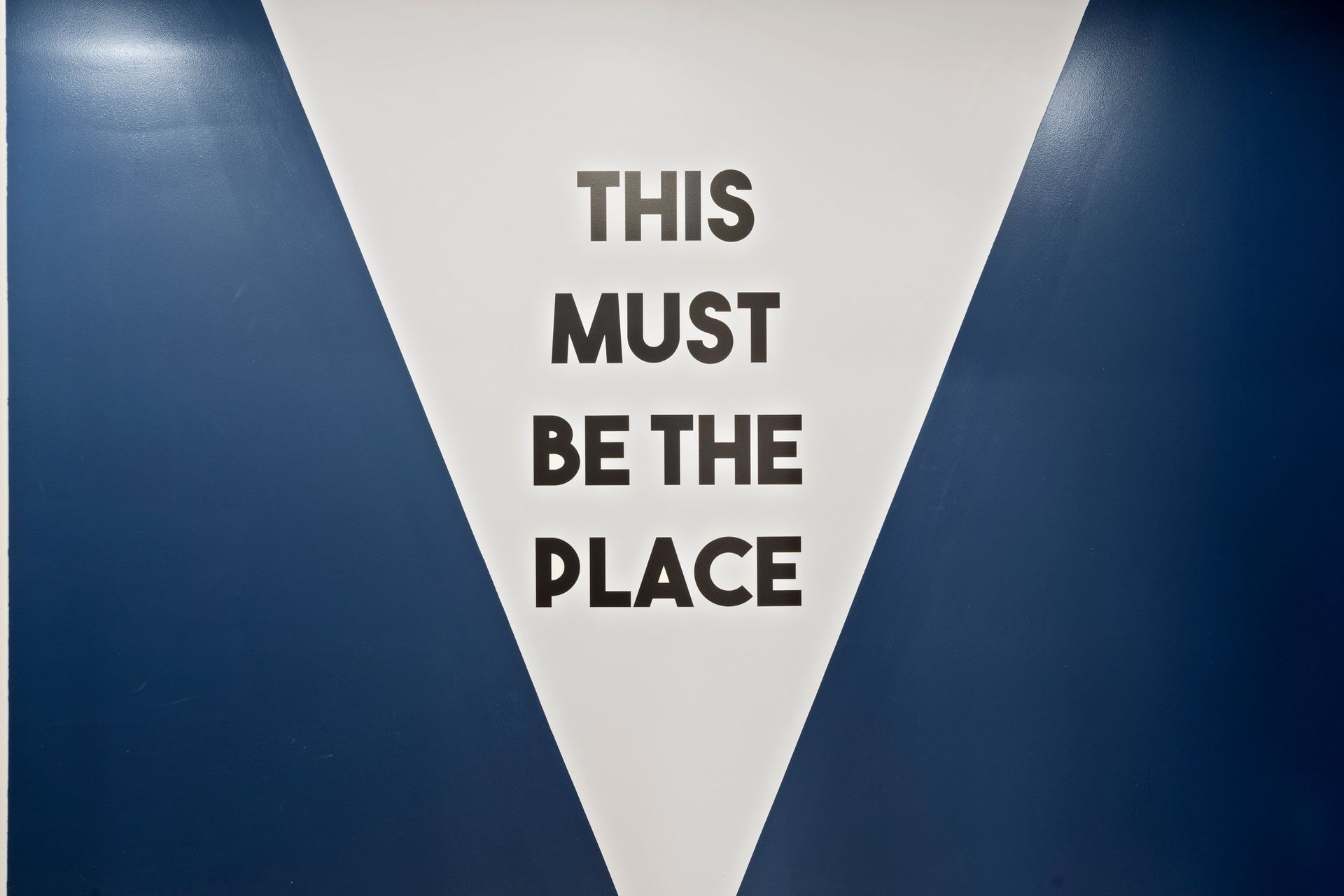 this must be the place