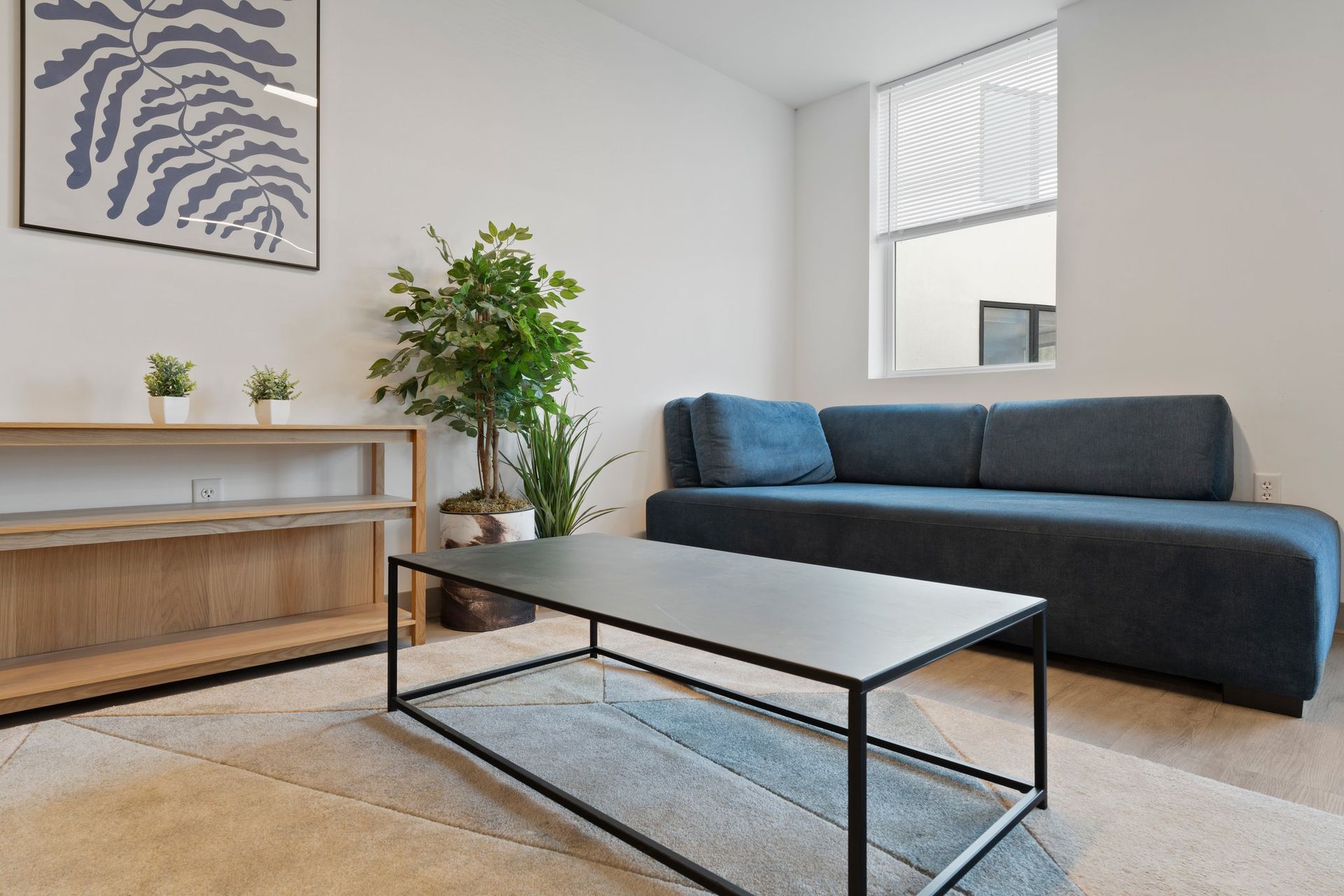 sofa and coffee table