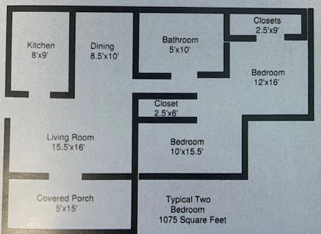 two bedroom