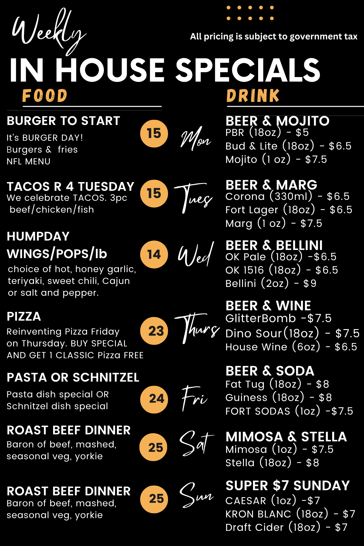 Cursed cabaret live music at the fort pub 7 pm every friday