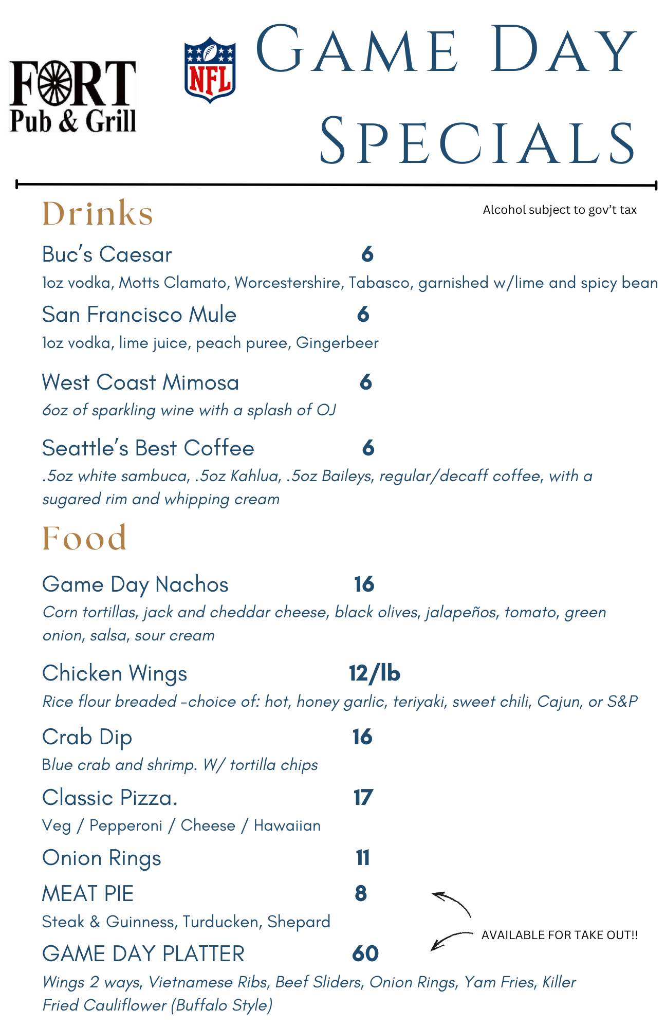 Cursed cabaret live music at the fort pub 7 pm every friday