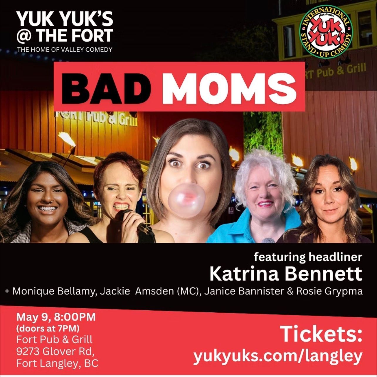 Cursed cabaret live music at the fort pub 7 pm every friday