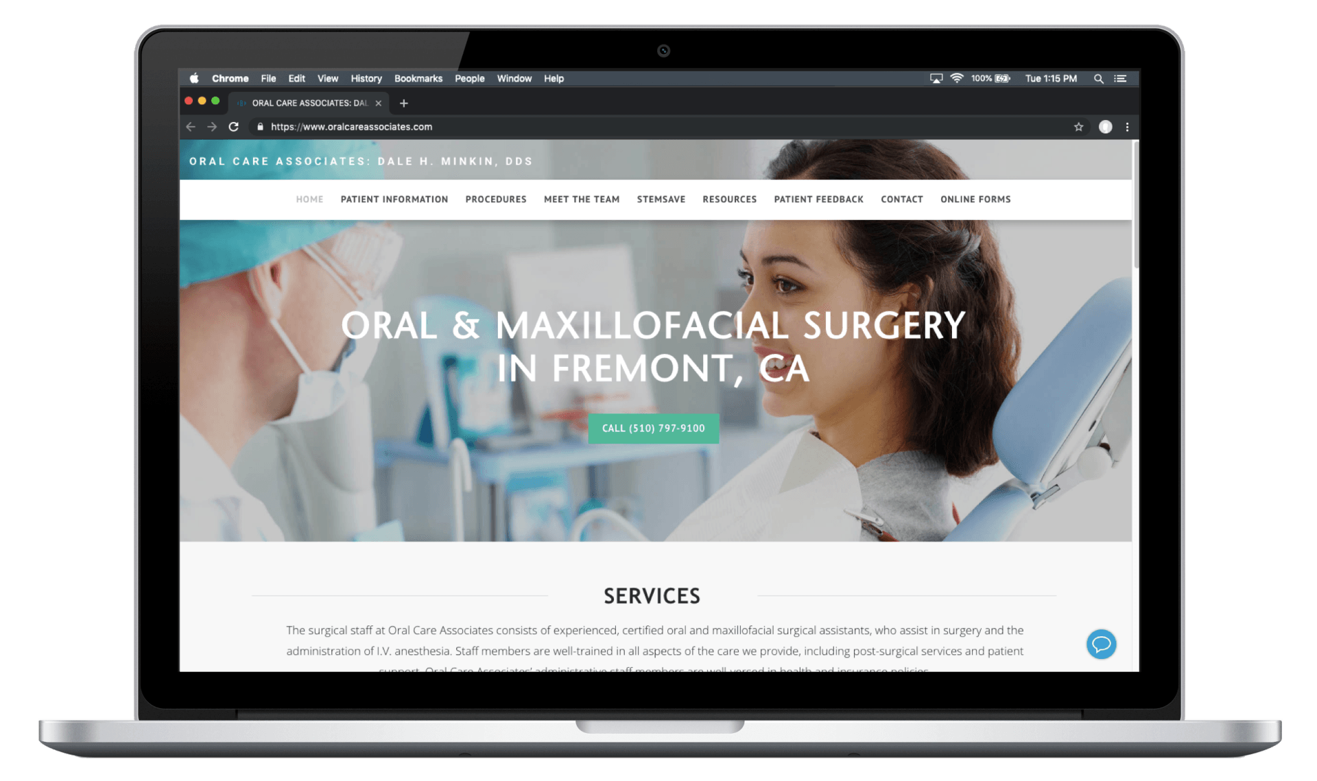Oral Care Associates Desktop