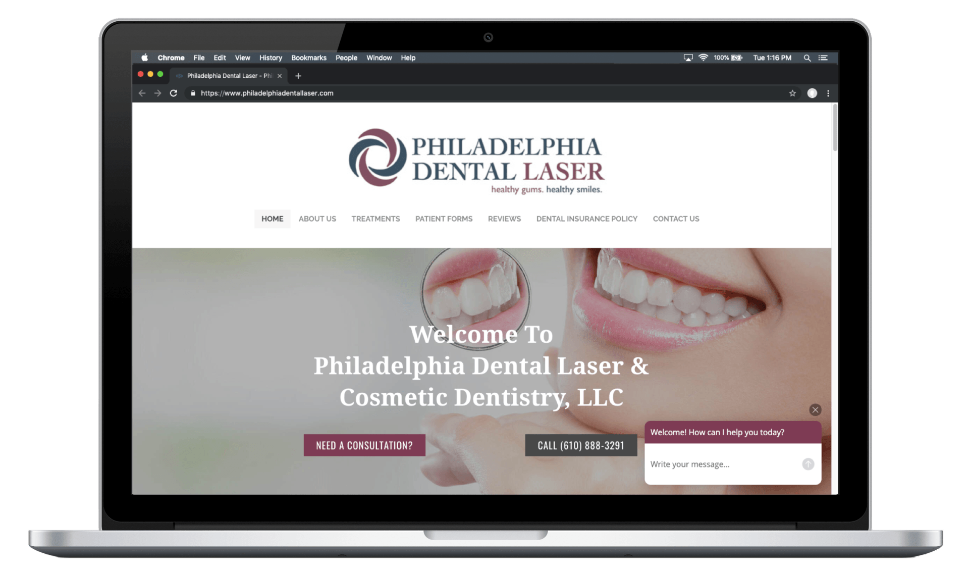 Philadelphia Dental Laser Desktop