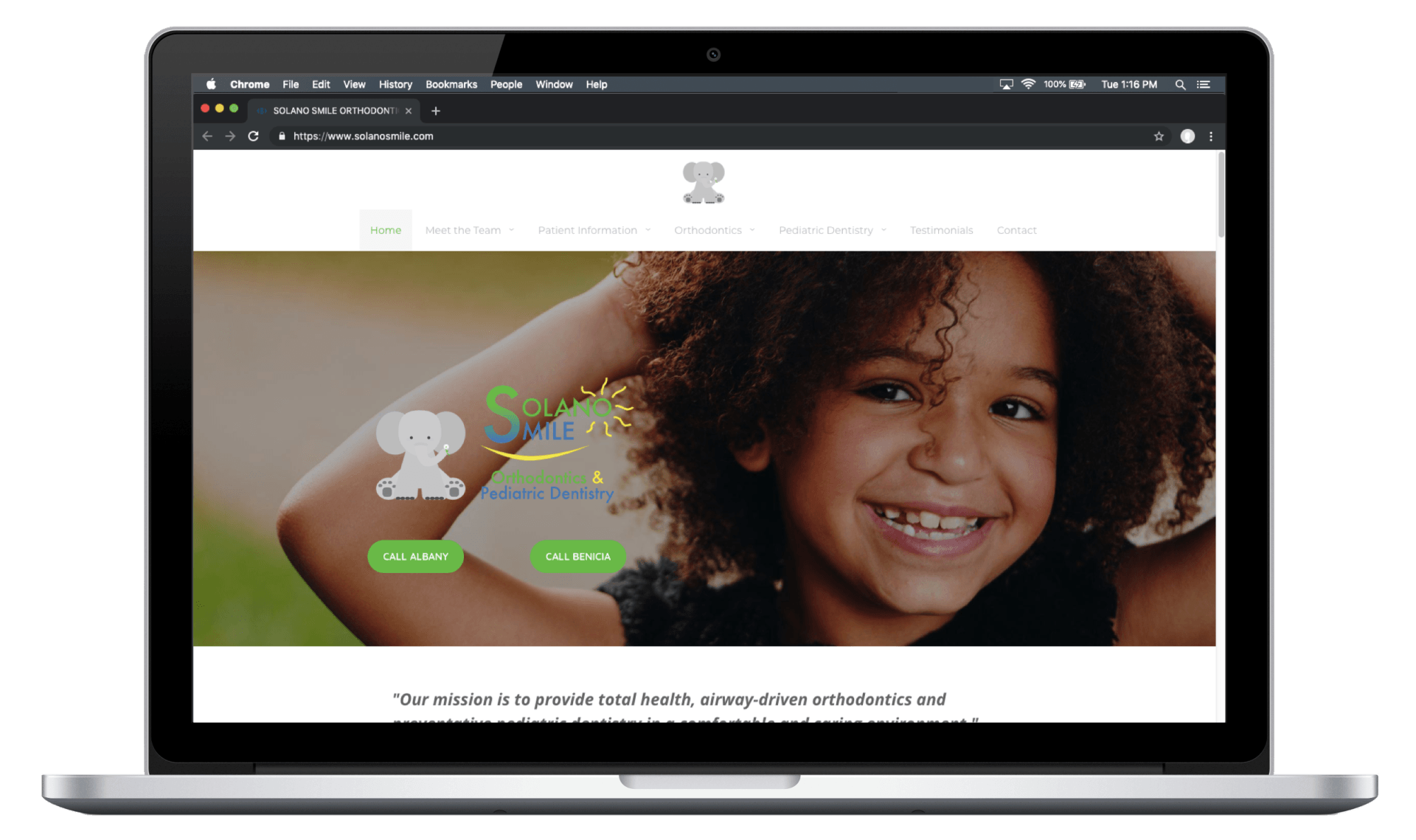 Solano Smile Dental Desktop