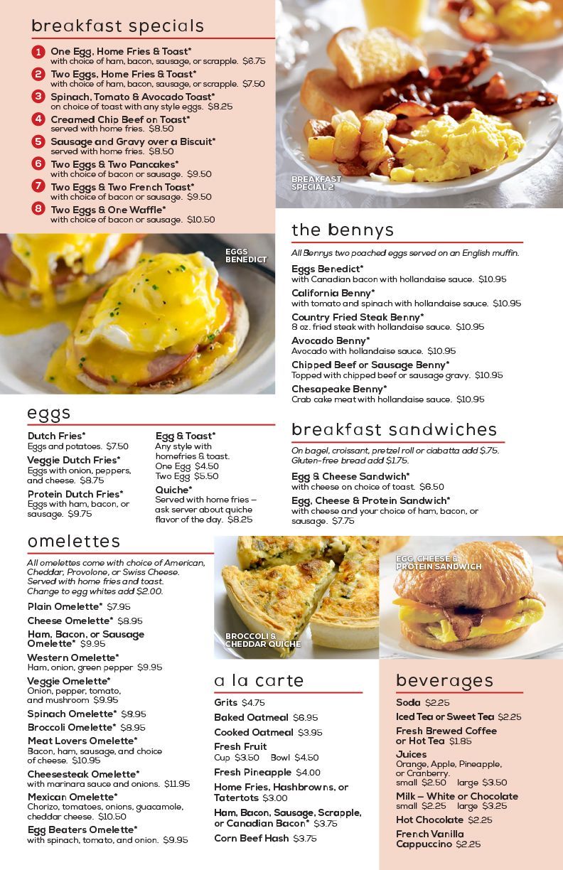 Breakfast Menu - Page 2