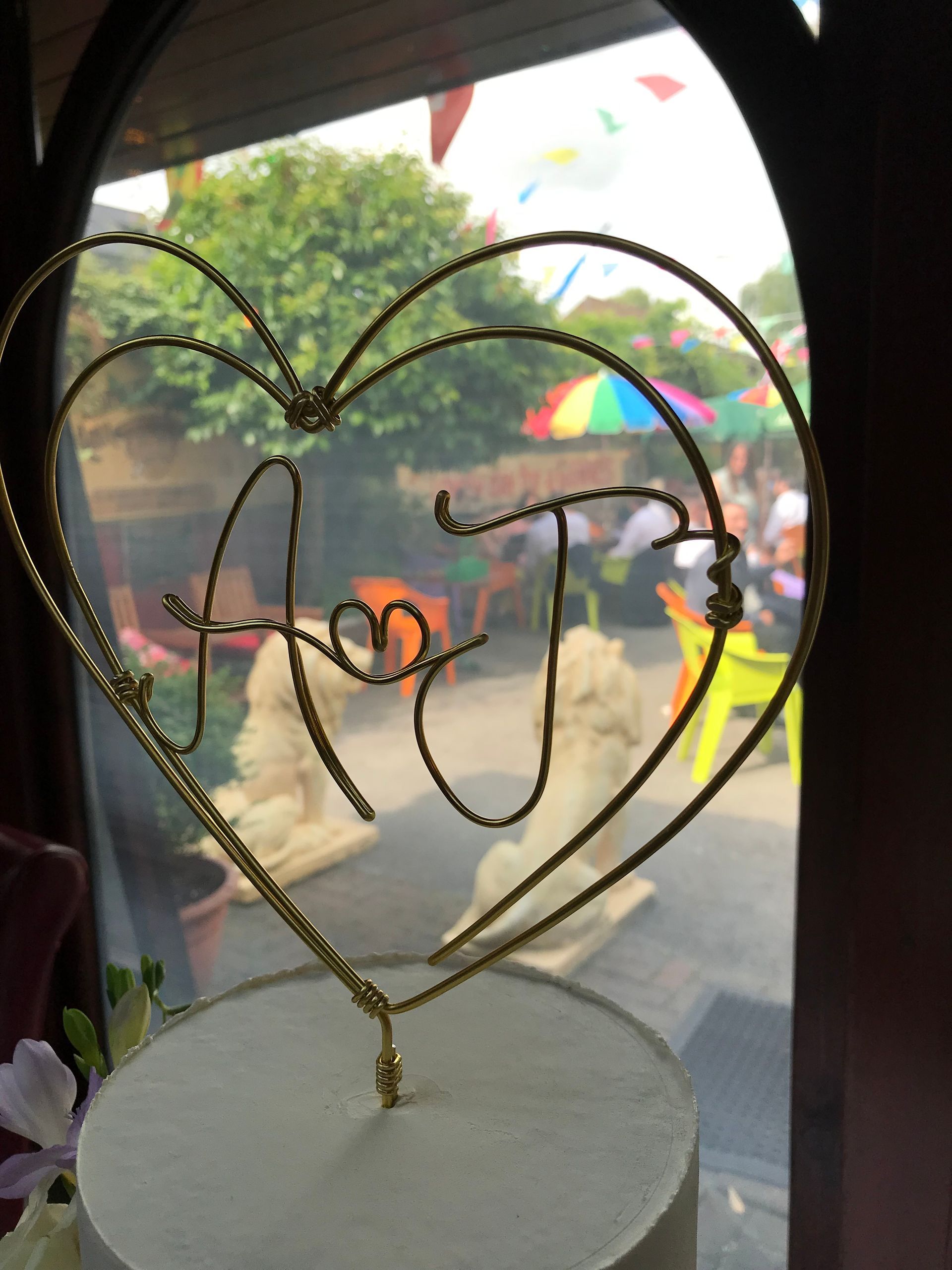 Wonderful couple and wonderful wedding at the Exhibition