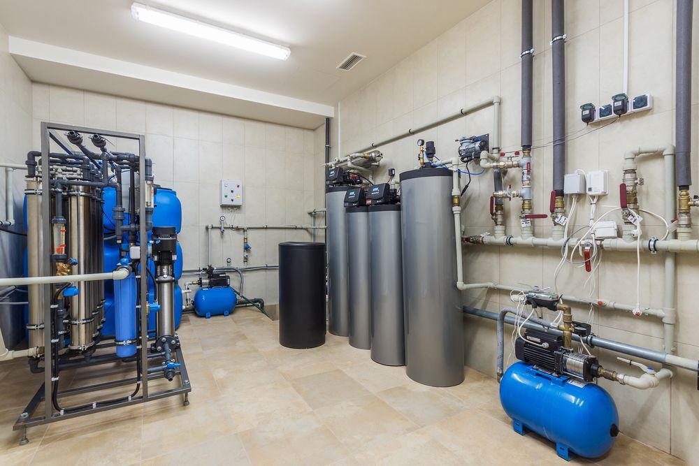 A Water Treatment Room and Tank — Nuflow Wide Bay in South Kolan, QLD