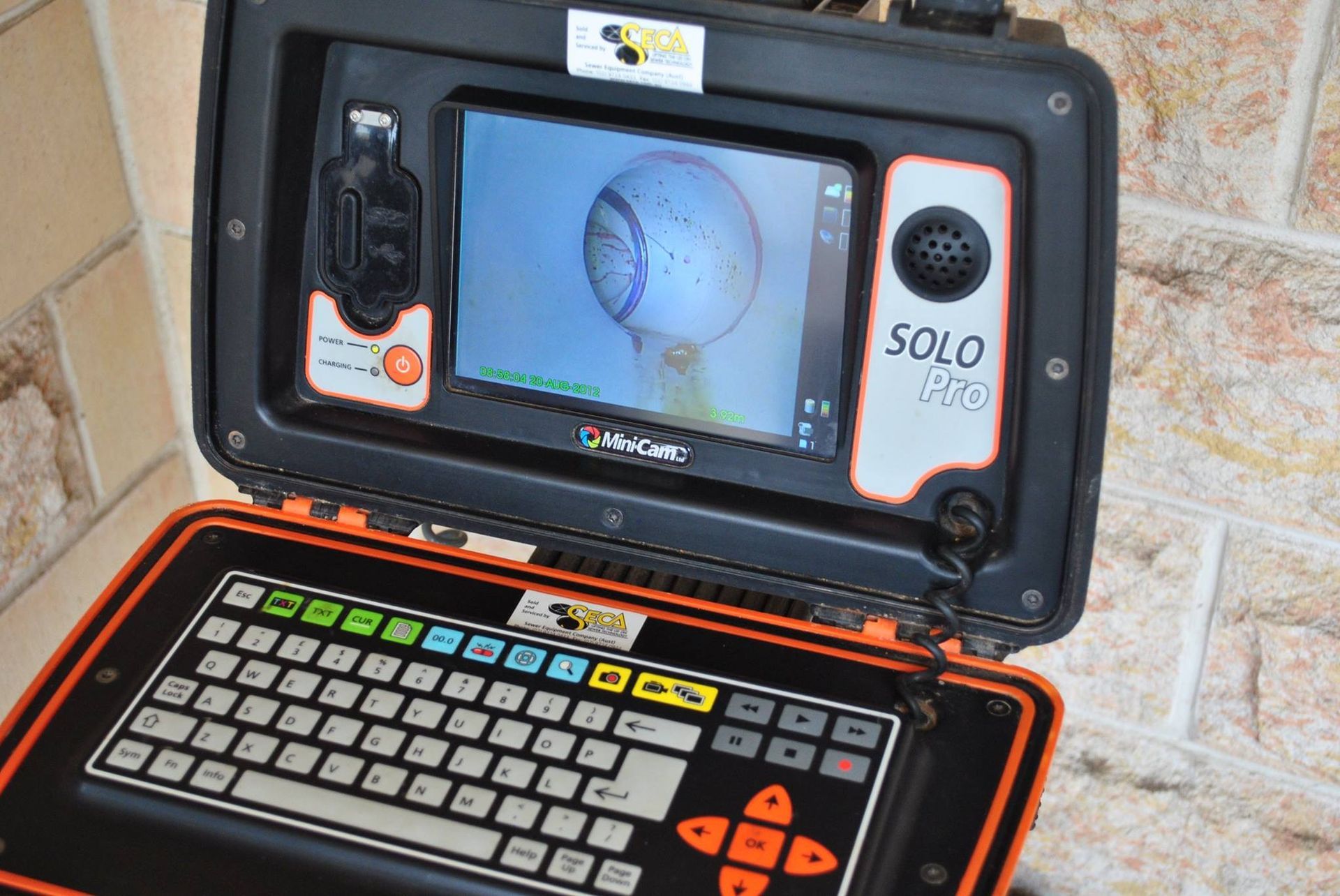 A Inspection Camera Displays a Circular Object — Nuflow Wide Bay in Bundaberg South, QLD
