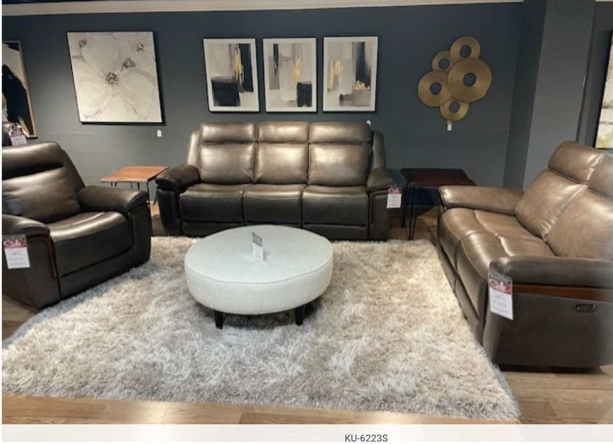 Kuka leather sofa group | Peerless Furniture and Leather Gallery | Fairview Heights, IL